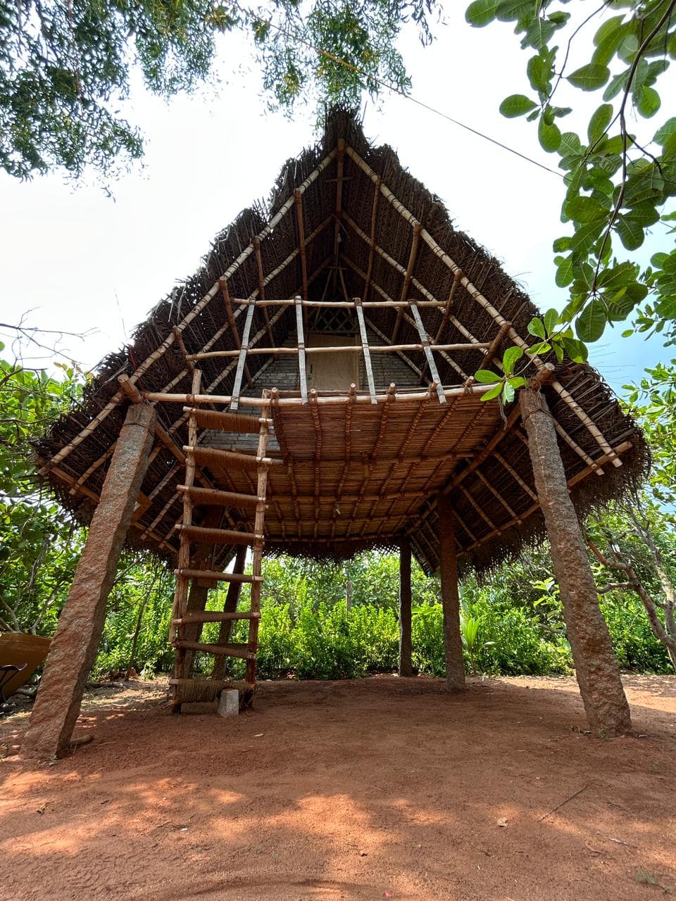Hut stay at Tentopia near Auroville